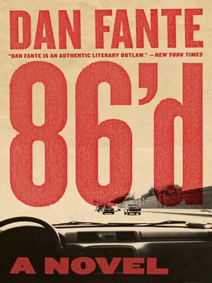 86'd - ebook